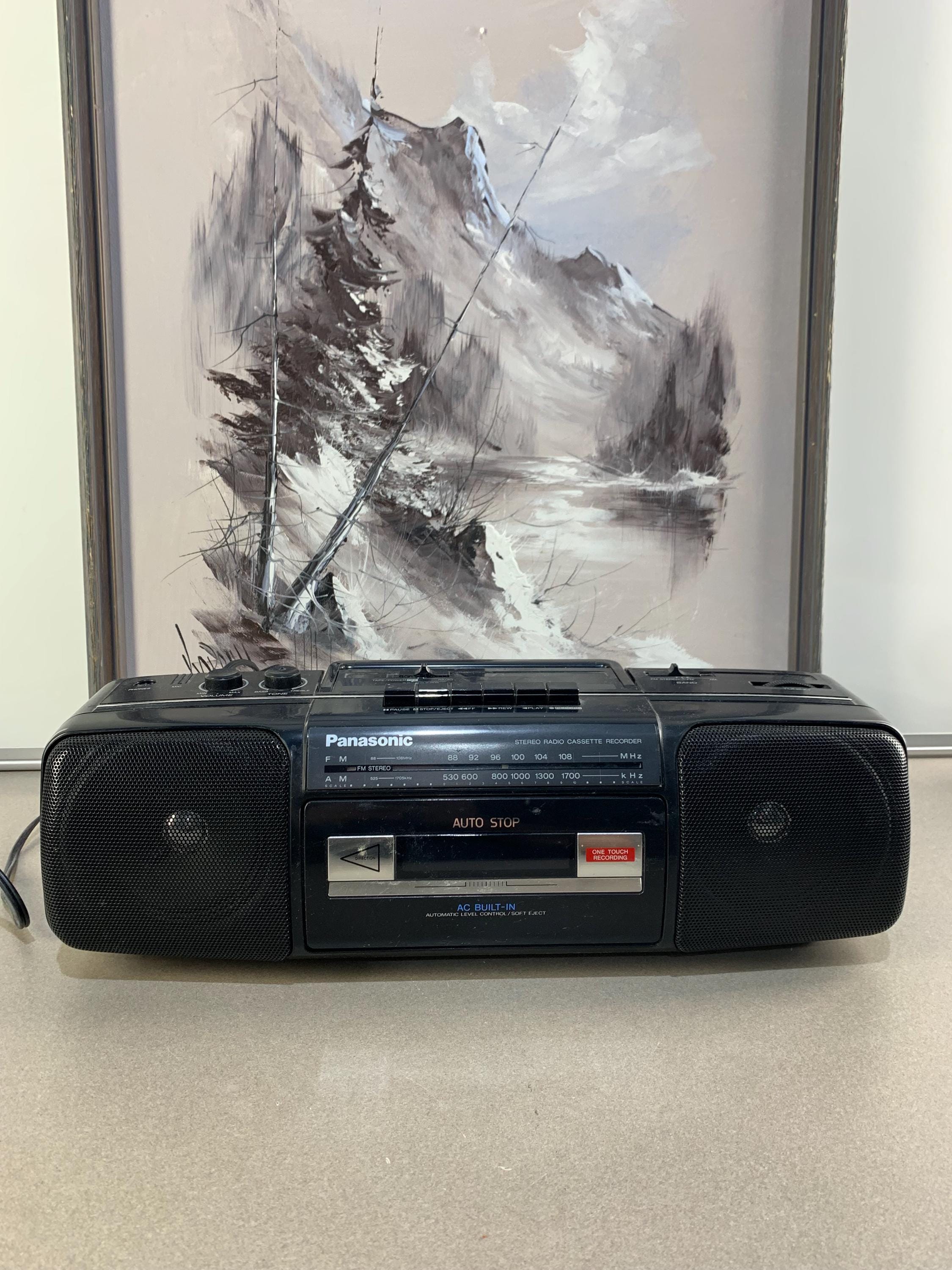 Panasonic RX-FS400 Vintage Boombox | AM/FM Stereo Cassette