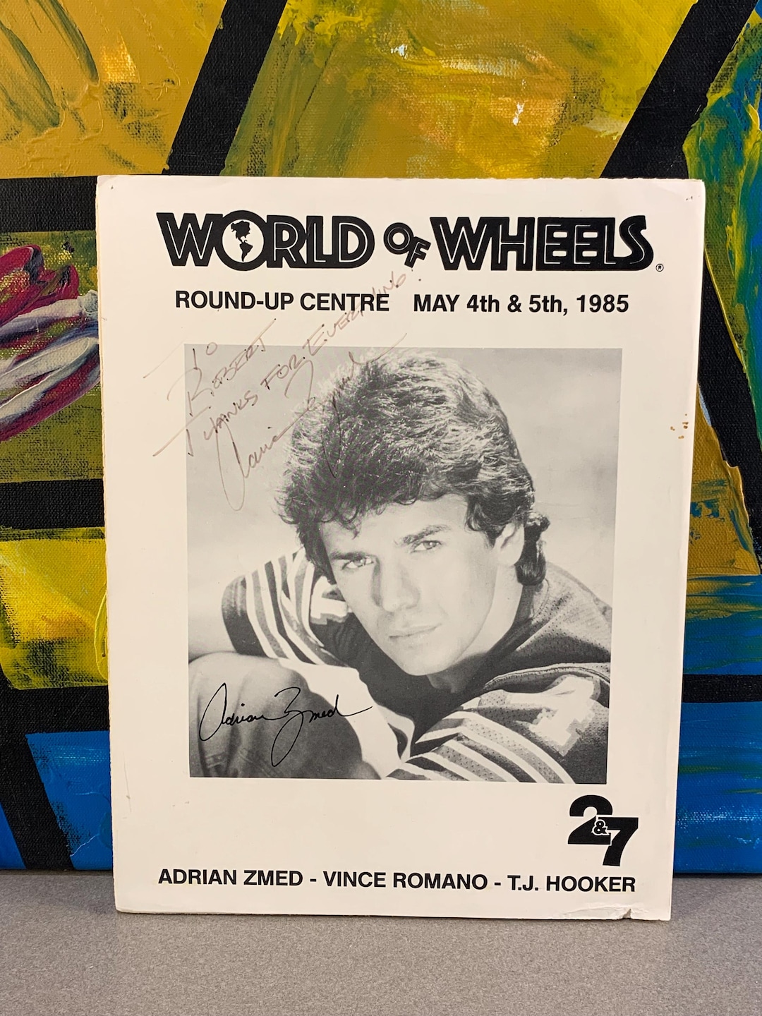 Adrian Zmed Signed Autograph Photo | Vintage TV & Film Memorabilia ...