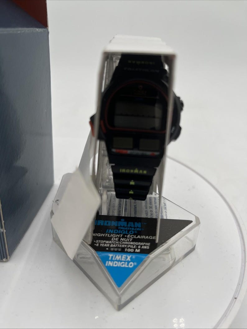 1990s Vintage Timex Ironman Digital Watch — VERY RARE, All Original image 4