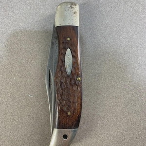 Vintage Case XX Folding Hunter Knife: 6265 SAB Jigged Bone, USA Made (1965-1969)