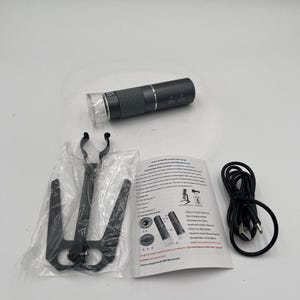 Jiusion 4K WiFi Digitalt Mikroskop 50-1000x Handhållet USB Endoskop med Stativ