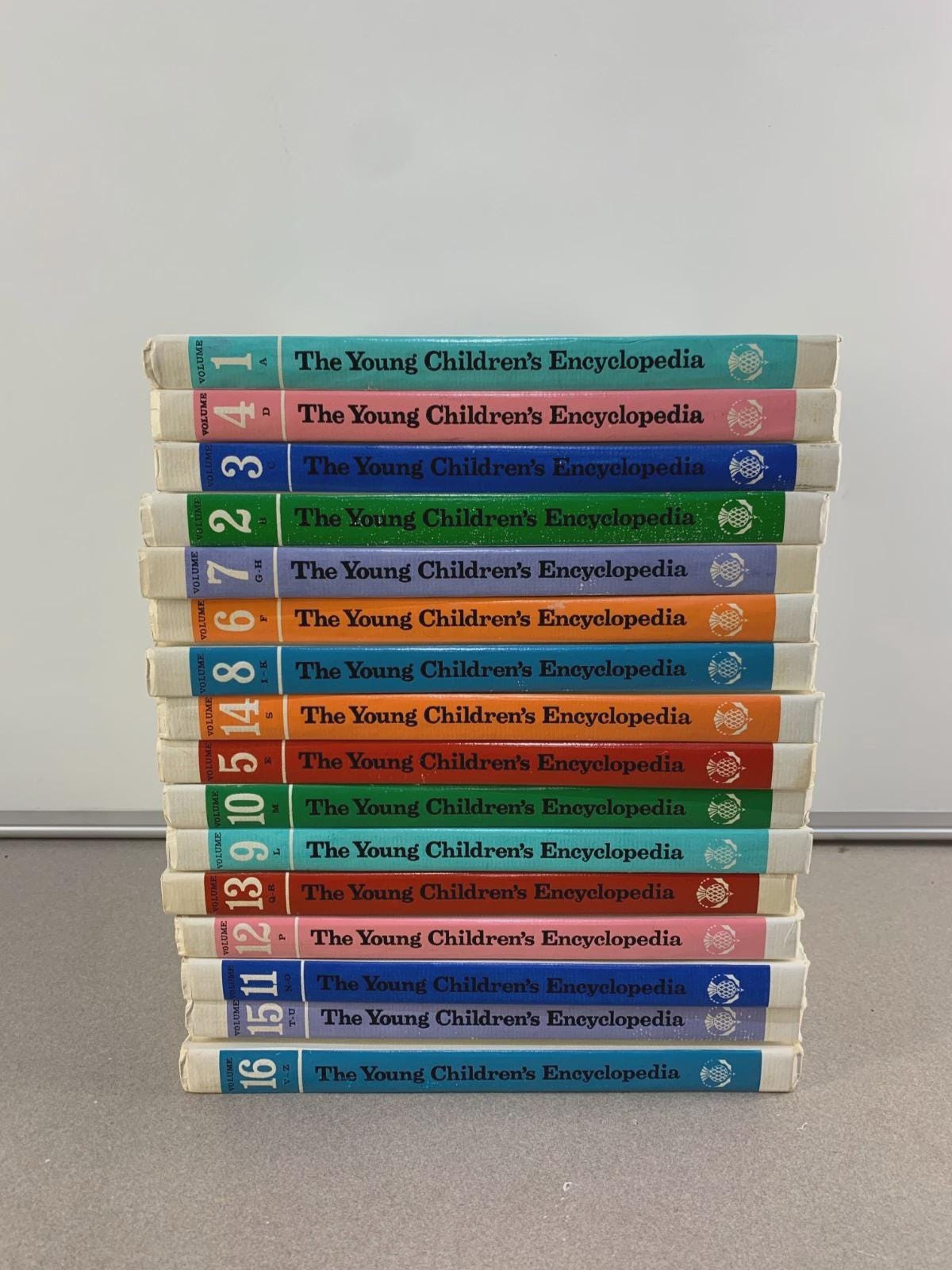 Young Childrens Encyclopedia - Etsy