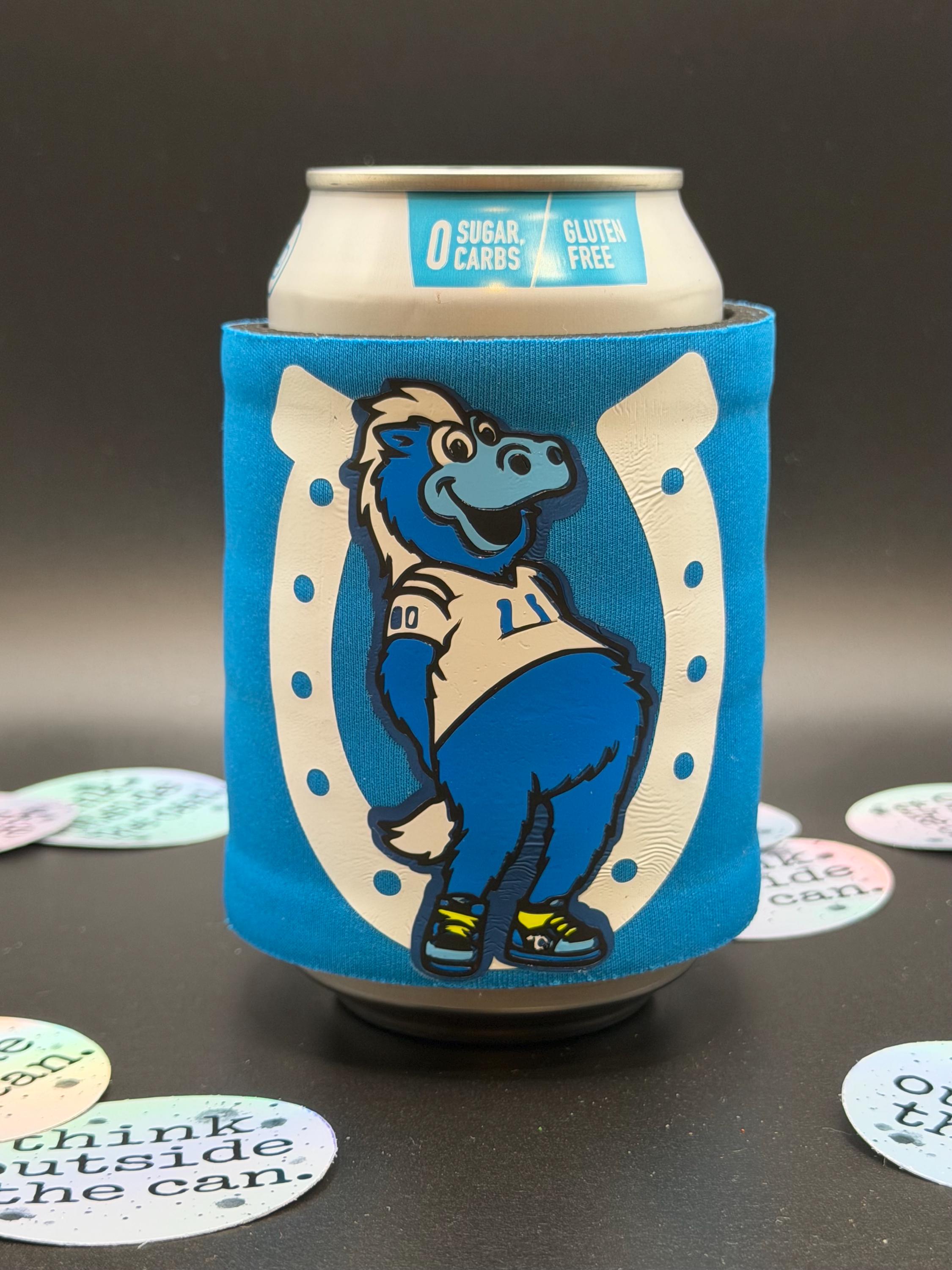 Indianapolis Football Slap Wrap Can Cooler | Slapchillz Drink