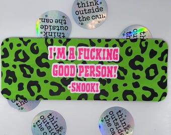 Funny Jersey Shore Can Cooler | Good Person Drink Sleeve | Snooki Gift | Reality TV Beer Sleeve | Beach Party Gift