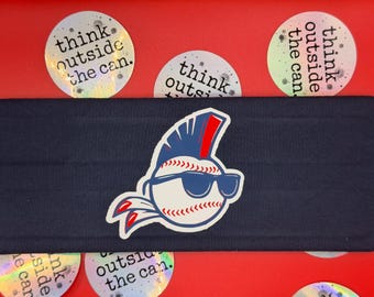 Cleveland Baseball Handmade Slap Wrap Can Cooler | SlapChill | Wild Thing | Sports Drink Sleeve