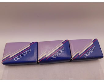 Lote de 3 jabones en barra Avon Odyssey vintage de 85 g (3 oz)