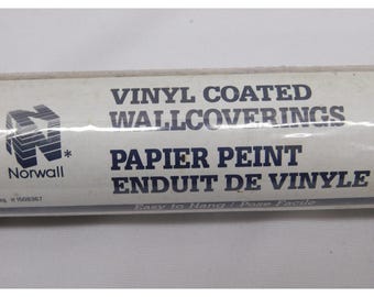Papel pintado vintage Norwall color tostado con textura, 55 pies cuadrados.
