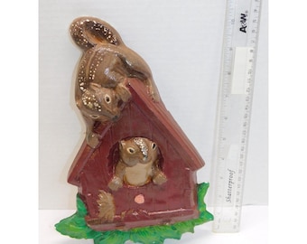 BOSSONS Placa de tiza vintage Congleton Eng Chipmunks 1967 MARRÓN