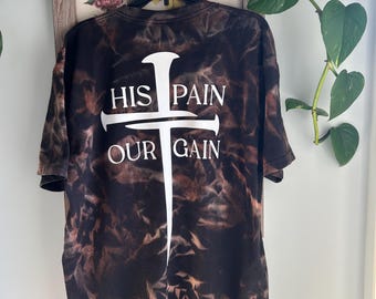 Bleach Dyed Custom Comfort Colors Tshirt