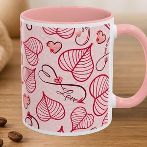 Abstract Swirl Mosaic Coffee Mug, Colorful Fluid Wave Ceramic Cup, Vibrant Digital Art Decor, Unique Creative Gift, Bold Pattern