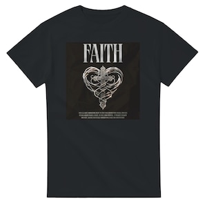 Faith T-Shirt | Inspirational Cotton Tee | Classic Fit for Everyday Wear
