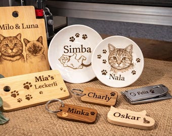 Personalized laser engraving on wood & more – customized to your wishes