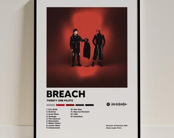 Twenty One Pilots Poster | Minimal Album Wall Art | Printable Decor