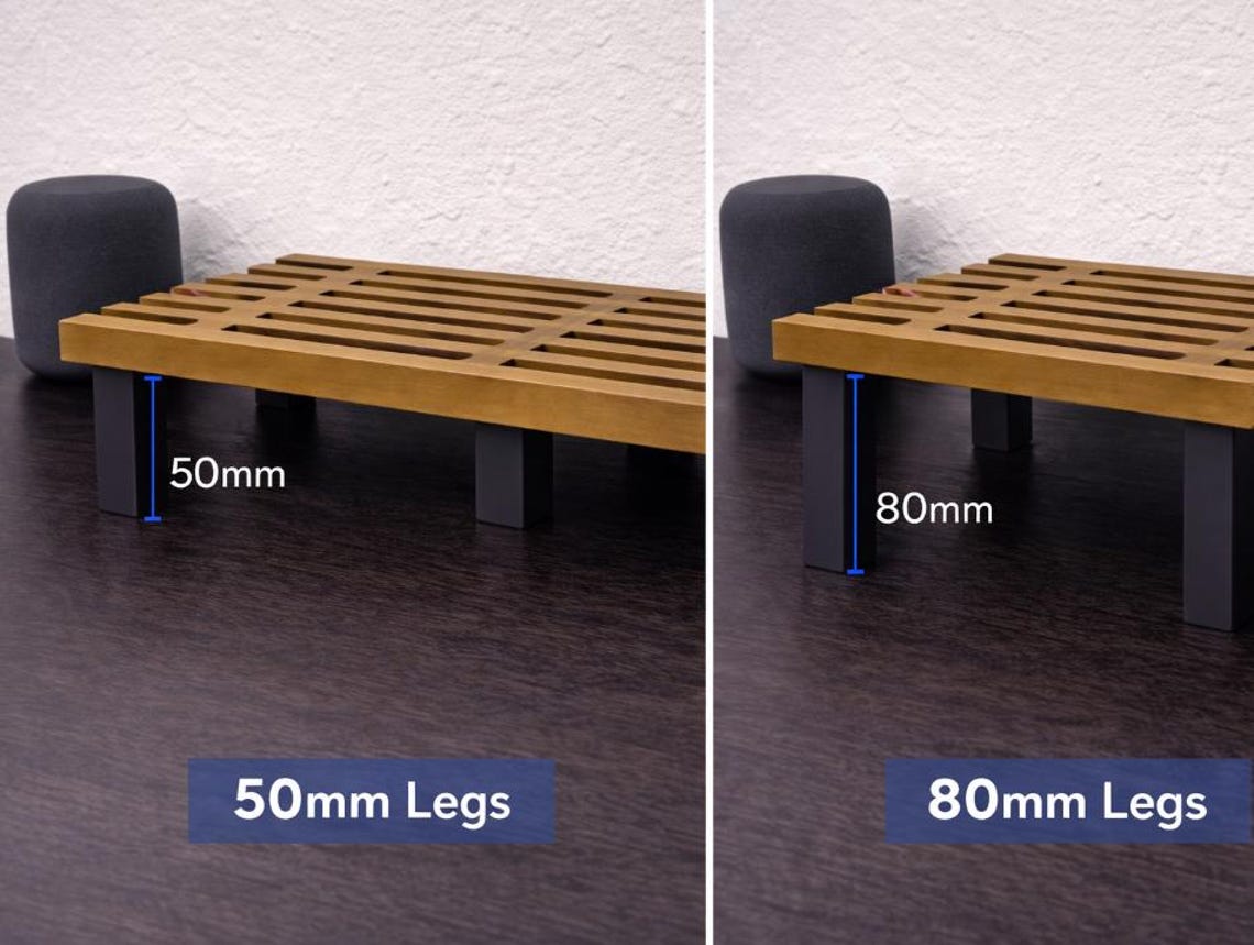 Desk Riser Shelf Setup Monitor Stand Riser | Desk Organizer Shelf | Minimalist Desk Setup - Etsy