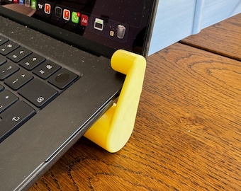 Laptop Risers | Desk Stand for Airflow & Ergonomics – Portable Laptop Feet for MacBook or PC