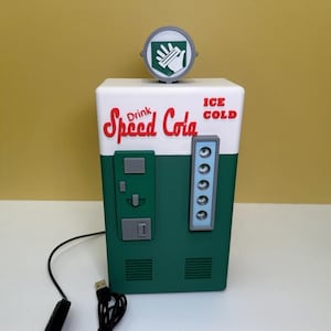 Speed Cola Perk Machine Replica: 3D Printed with optional LED display