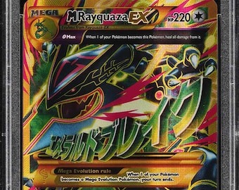 2015 Pokemon XY Ancient Origin M Rayquaza EX #98 - Etsy UK