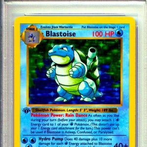 1999 カメックス　初期 英語版　Base Set ARS7 ポケカ Base Set Booster Pack 1st Edition カメックス3パックセット