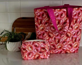 Rose Garden Artisan Tote Bag