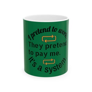 Quirky Office Humor Mug for Coffee Lovers
