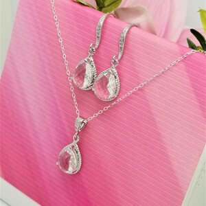 Bridal Jewelry Set, Earrings Necklace Jewelry Set, Wedding Jewelry Set, Bridesmaids Jewelry Set
