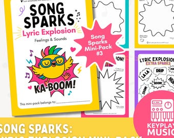 Mini-Pack Explosión de Letras | ¡Convierte tus emociones en canciones!