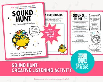 Búsqueda de Sonidos | Actividad Musical para Niños | Juego de Escucha Creativa