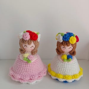 Reversible Brautpuppe: Handgemachtes einzigartiges Geschenk für Sie / Beste Freunde / Familie / Hochzeit