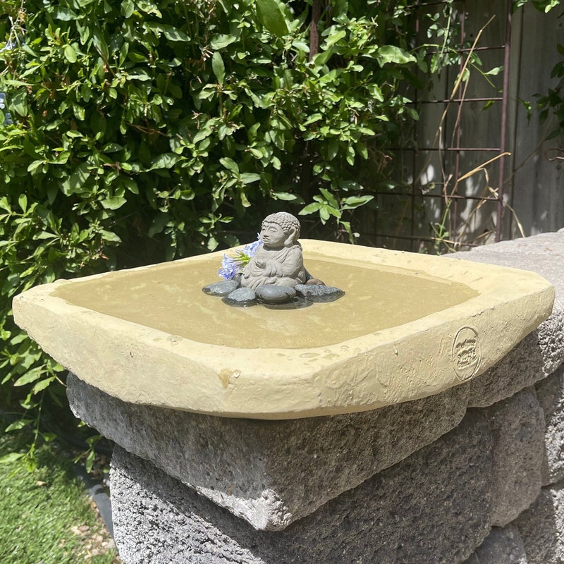 Bird Bath Outdoor - Etsy