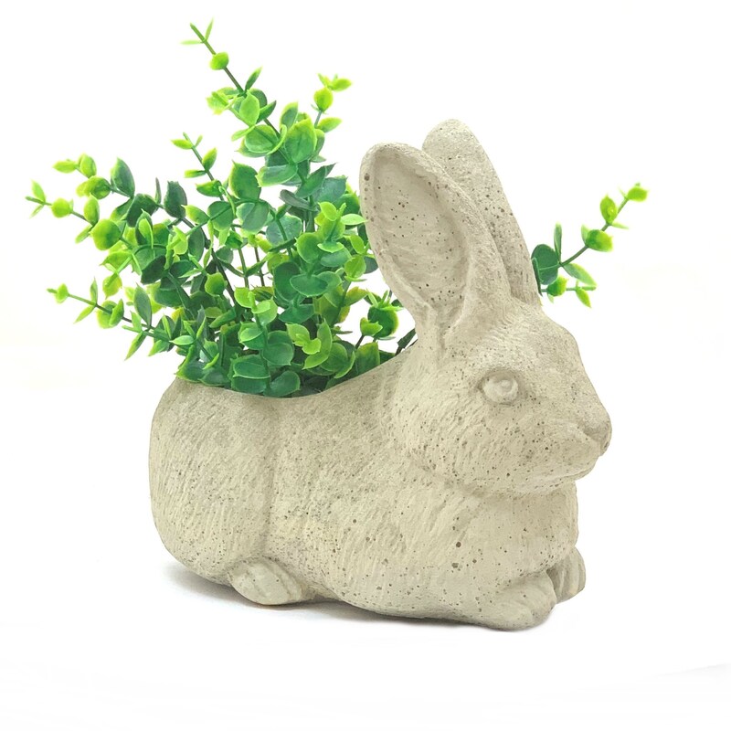 Rabbit Planter - Etsy