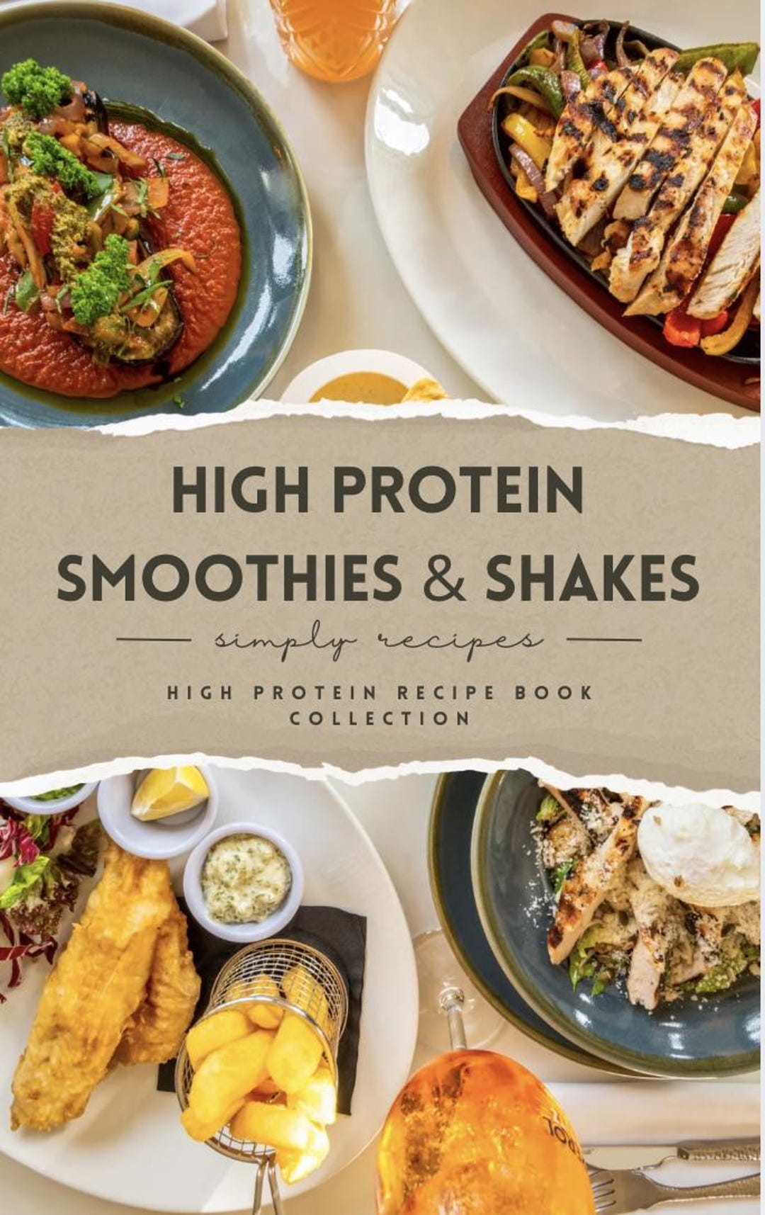 High Protein Smoothies and Shakes Recipe Book - Etsy
