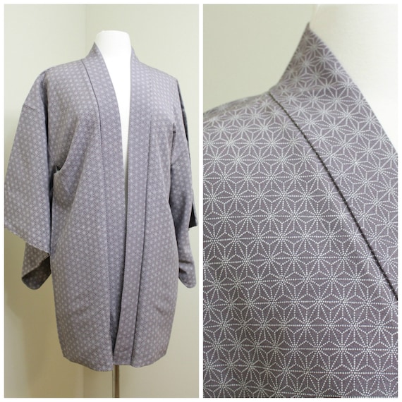 Japanese Haori. Silk Jacket. Japanese Coat. Silk H