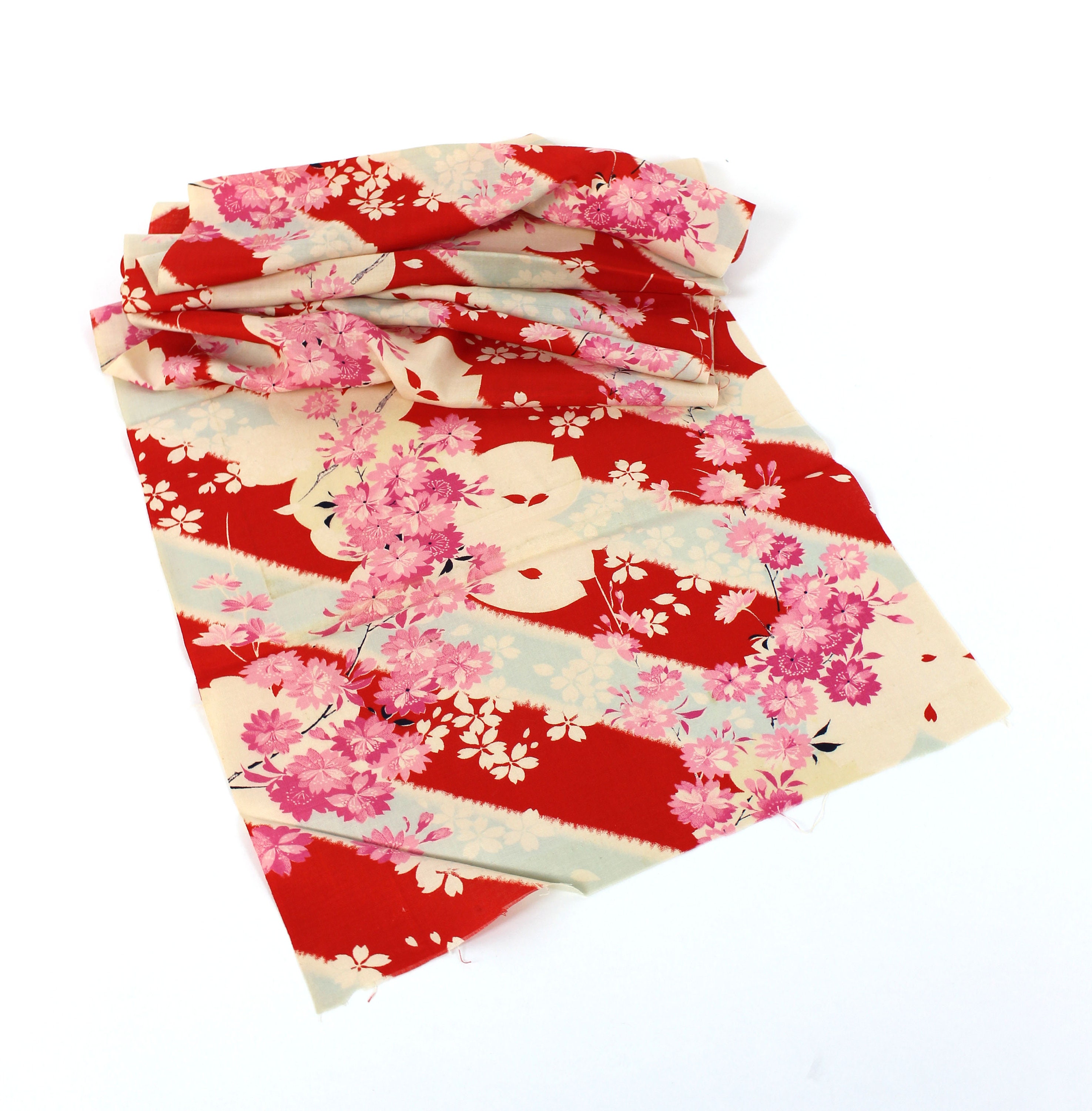 Japanese Fabric. Japanese Cotton. Japanese Muslin. Vintage Fabric
