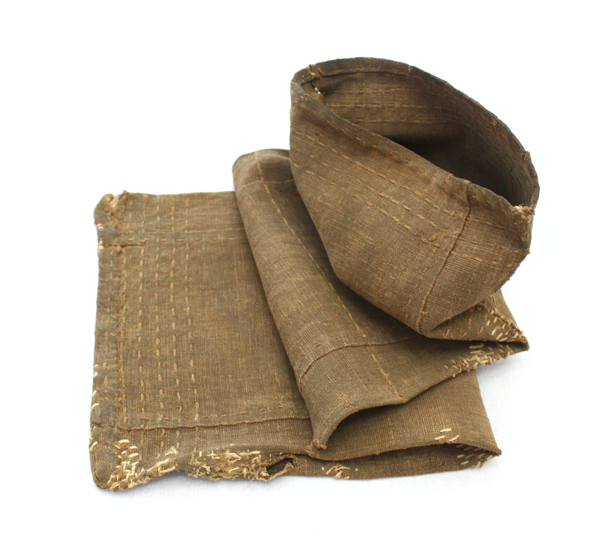 Sakabukuro. Japanese Antique Industrial Sack. Collectible Hand Made