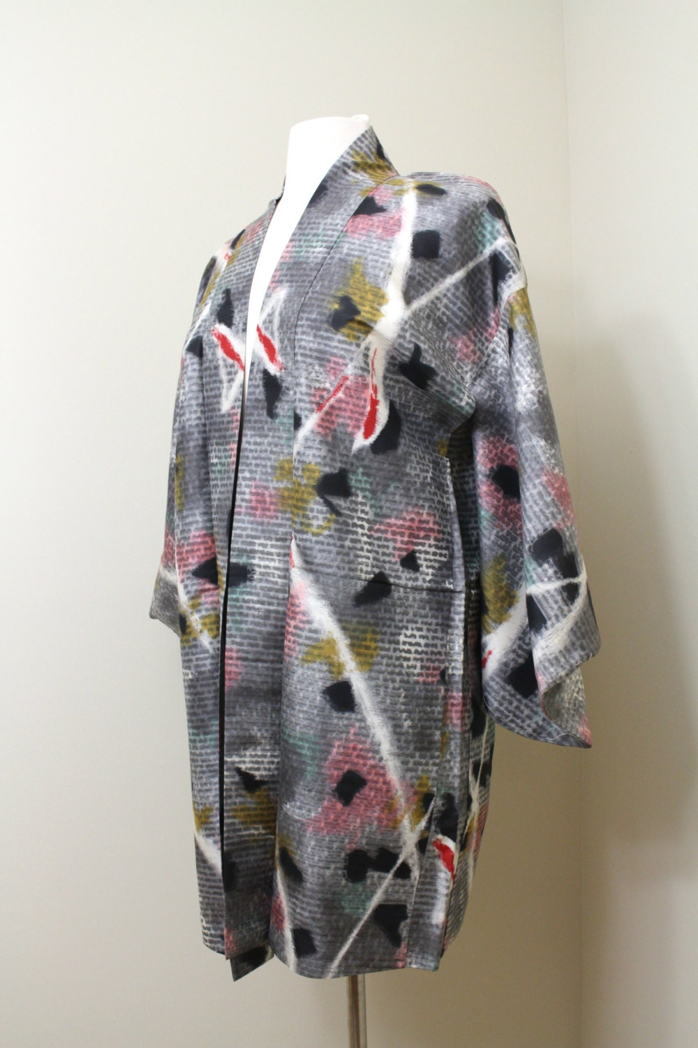 Japanese Haori. Silk Jacket. Japanese Coat. Silk Haori. Womens Haori ...