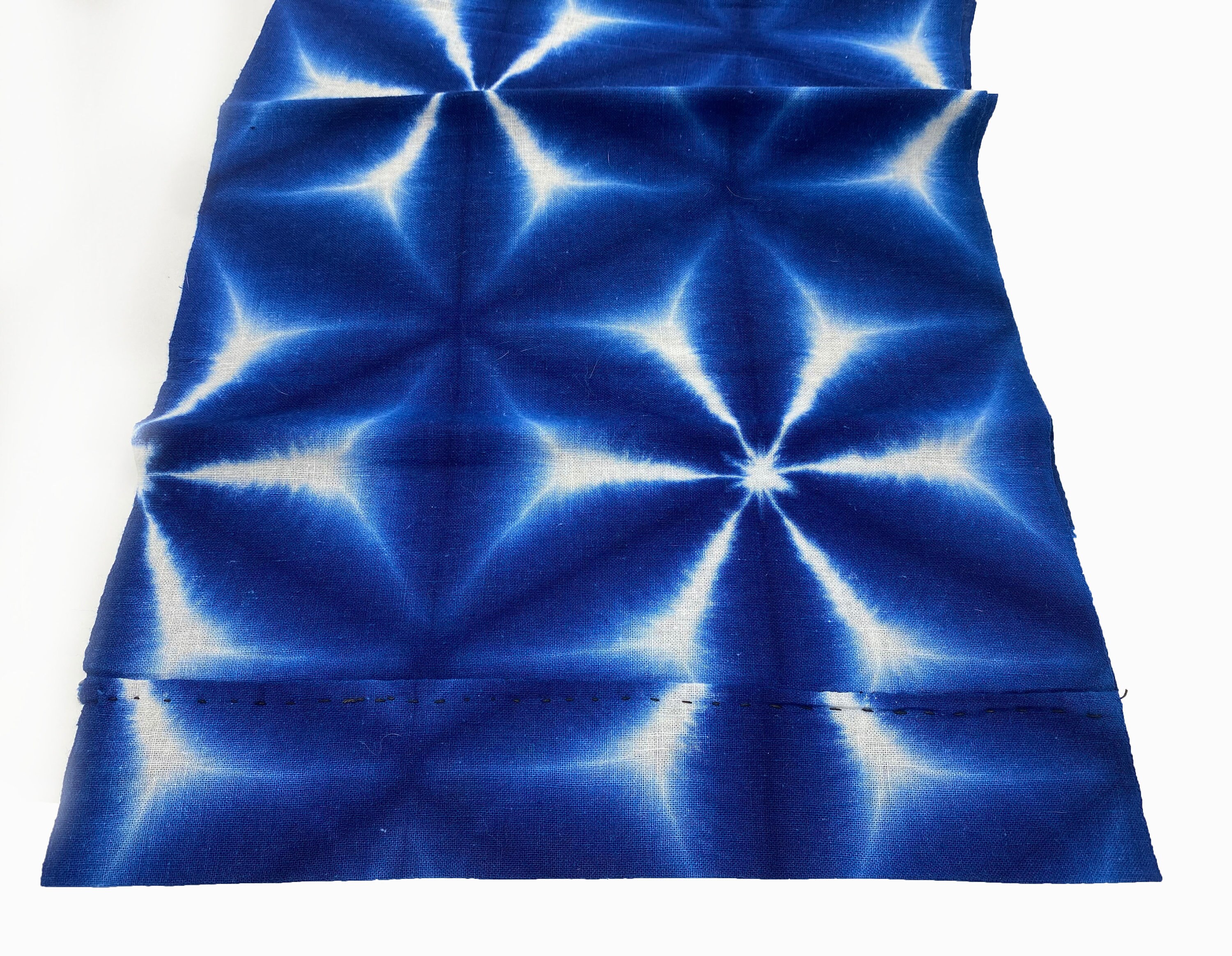 Japanese Shibori. Indigo Shibori. Japanese Cotton. Japanese Indigo. Antique Folk Textile