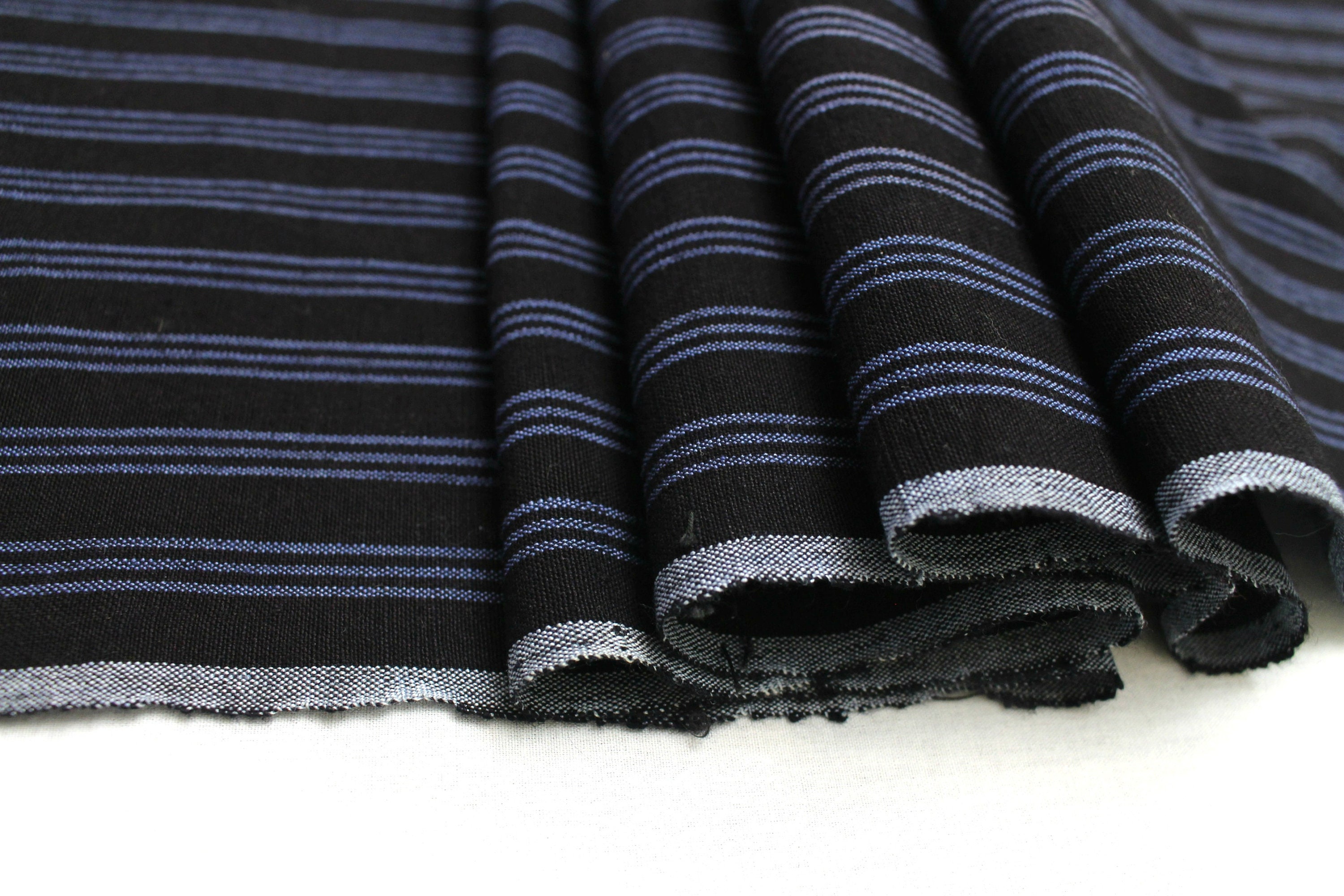 Japanese Vintage Kasuri Ikat Woven Cotton Scrap - 