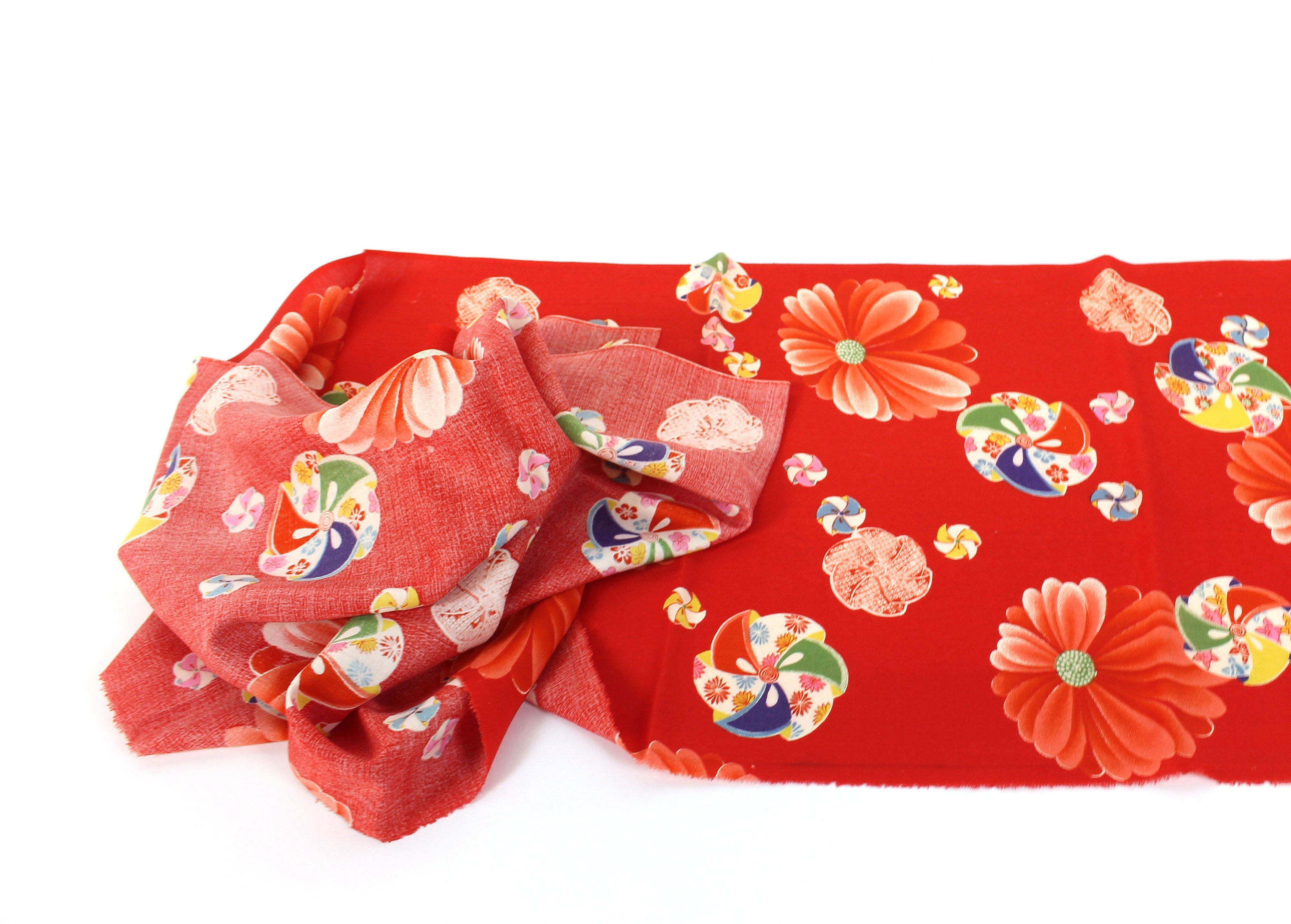 Japanese Fabric. Japanese Cotton. Japanese Muslin. Vintage Fabric