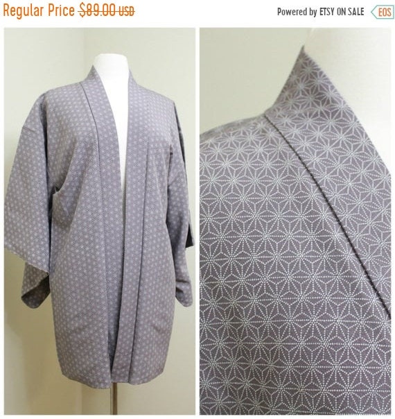40% OFF Japanese Haori. Silk Jacket. Japanese Coat