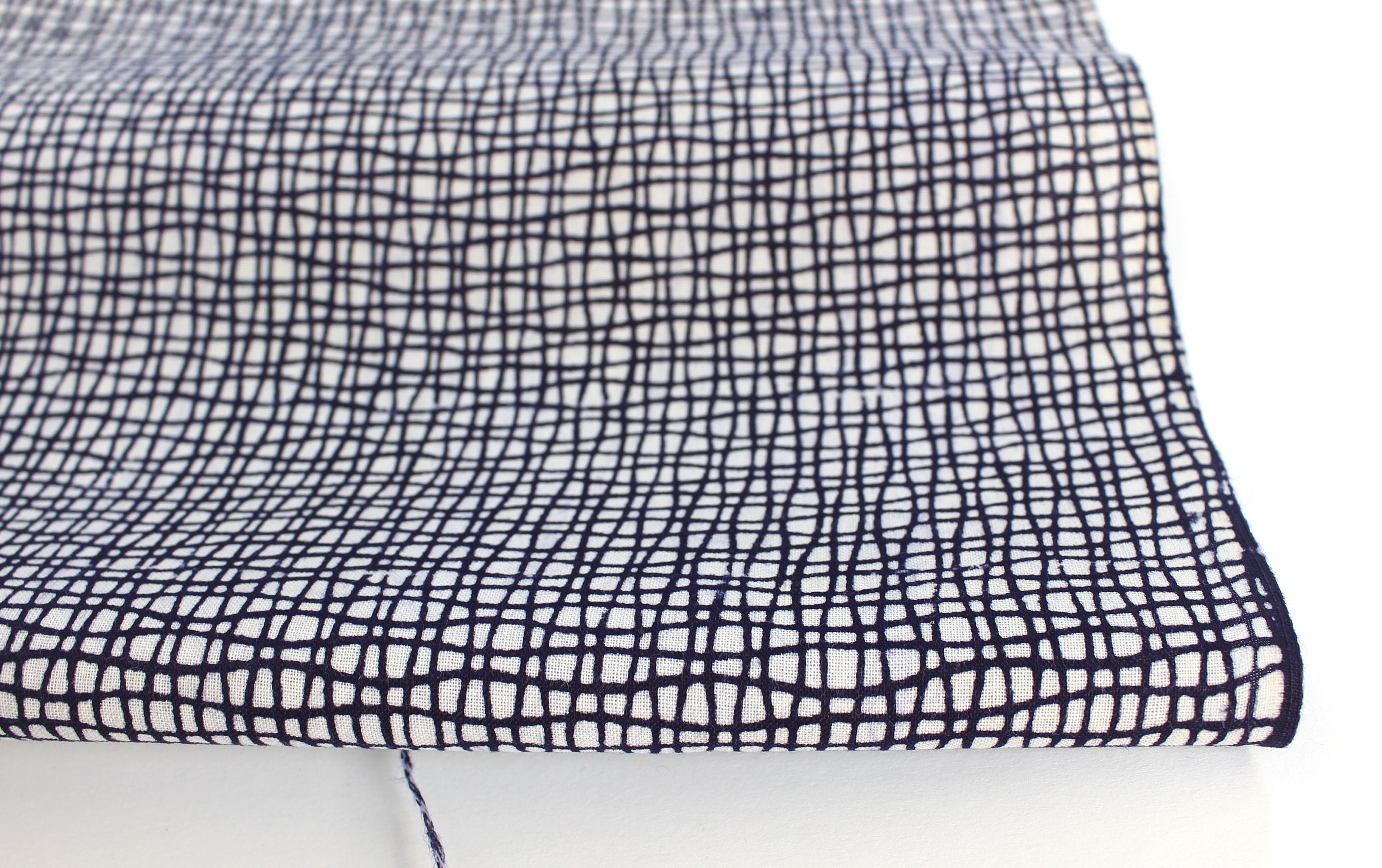 Japanese Cotton. Yukata Cotton. Vintage Japanese. Fabric. Hand Dyed