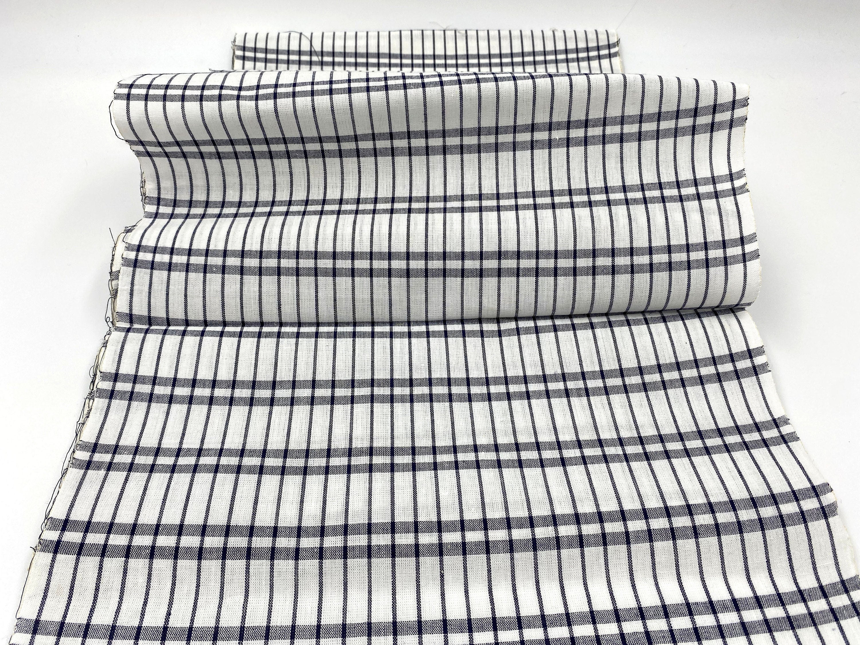 Hand Woven Dish Cloths | Black & White Stripes