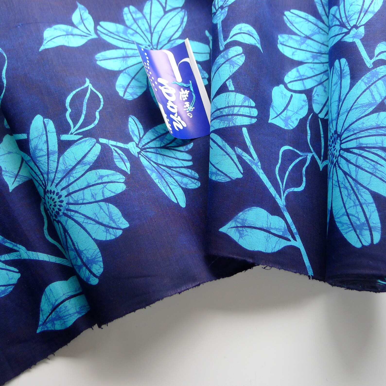 Floral cotton fabric Japanese yukata fabrics sold by the Etsy