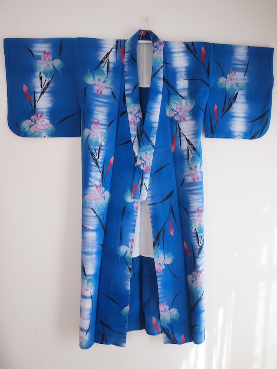 Lilies YUKATA for women - Cotton yukata, Excellent
