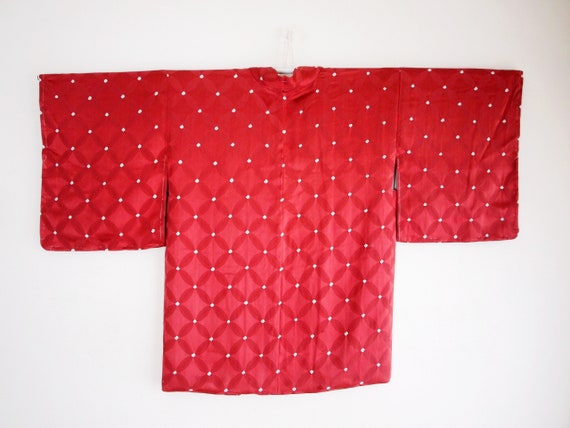 Old rose Haori - 60's vintage, silk kimono cardigan, gift sustainable for women, sustainable gift fashion f16c7f Old rose Haori - 60's vintage, silk kimono cardigan, gift sustainable for women, sustainable gift fashion f16c7f