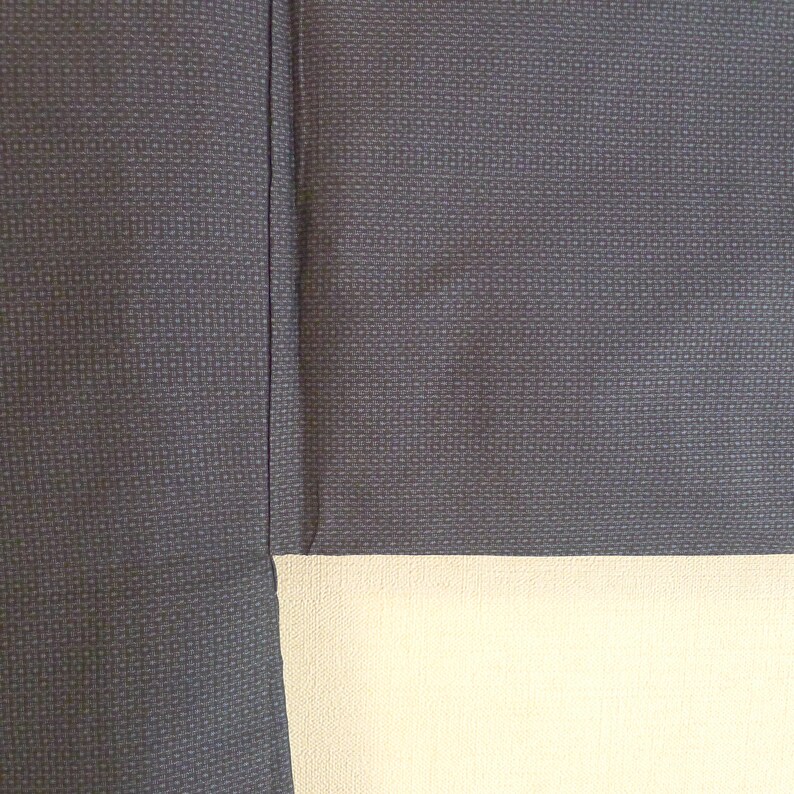 blue haori and kimono for men Oshima tsumugi silk ensemble