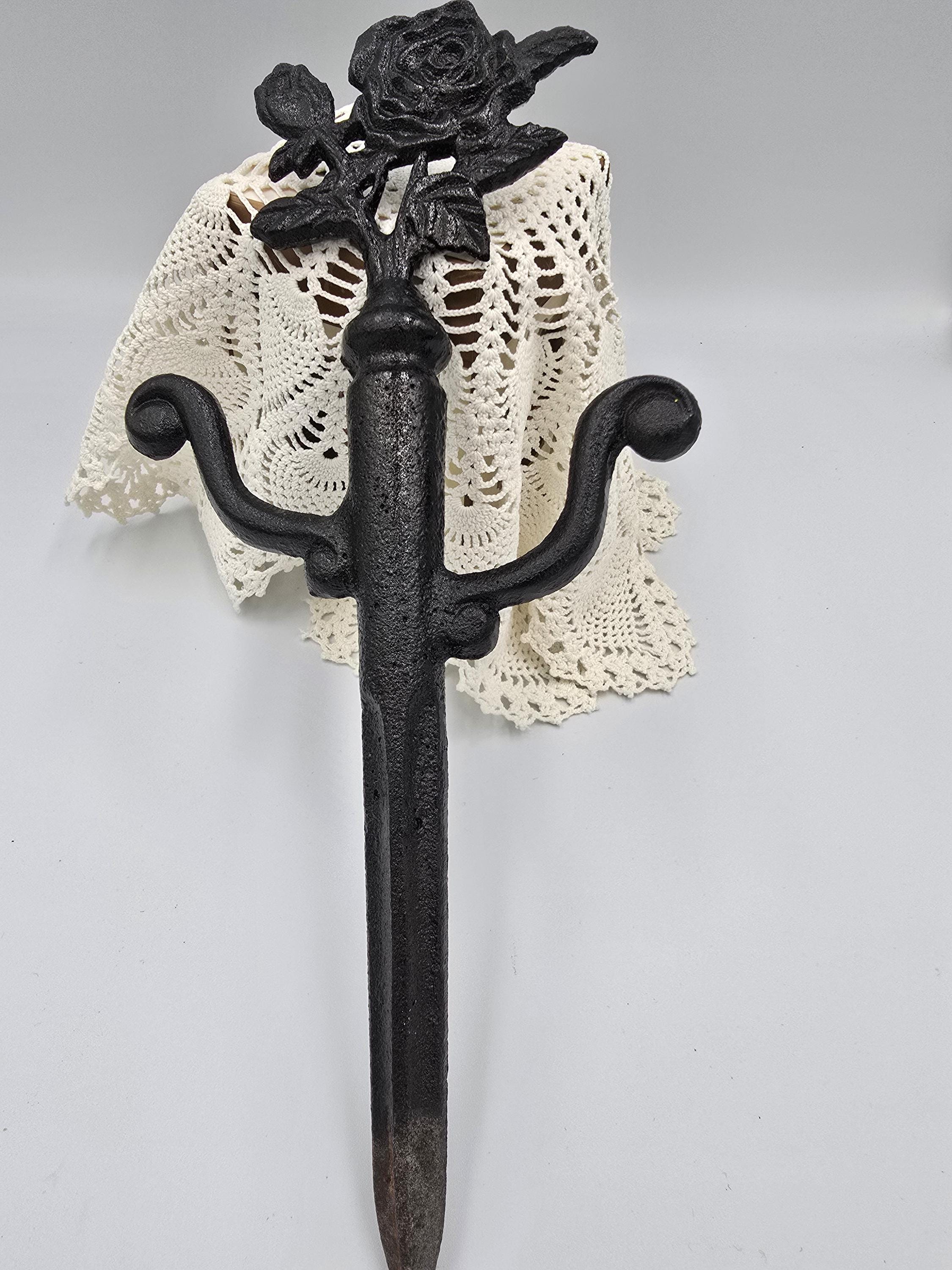 Vintage Cast Iron Iron Stand - Etsy