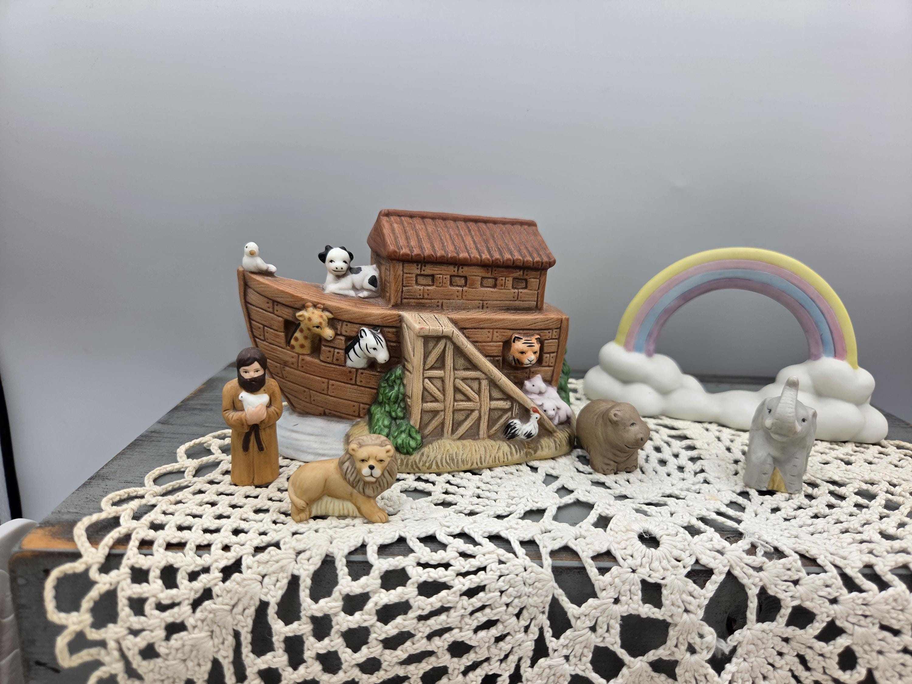 Porcelain Noah's Ark - Etsy