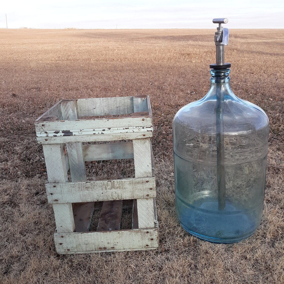 Rustic Vintage Primitive Deep Rock Water Co 5 Gallon Clear Etsy Rustic Vintage Primitive Deep Rock Water Co 5 Gallon Clear Etsy