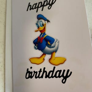 Kids Disney Birthday Cards
