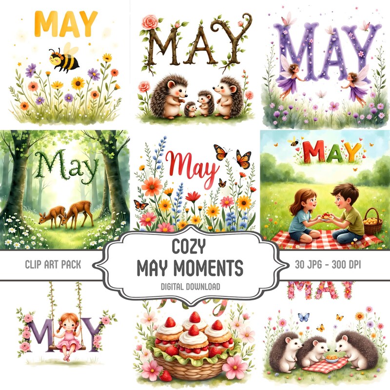 May Graphics - Etsy
